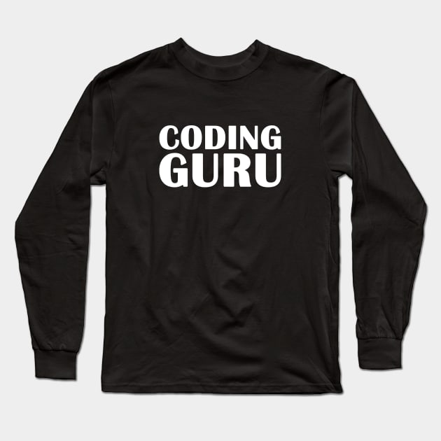 Coding, Developer, Programmer Long Sleeve T-Shirt by LanaBilous24